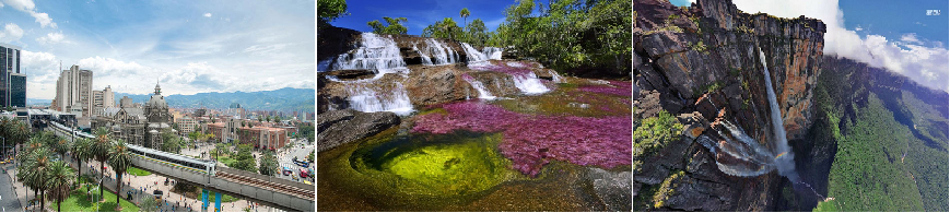 Du lịch Venezuela Colombia
